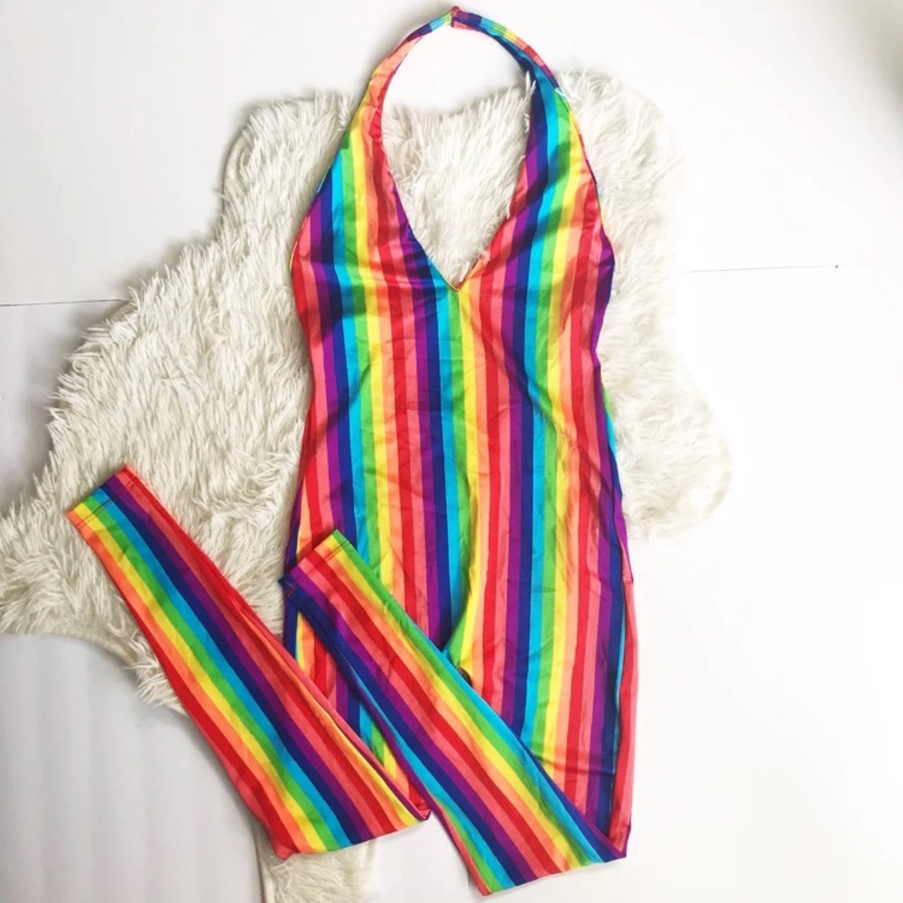 AA rainbow jumpsuit